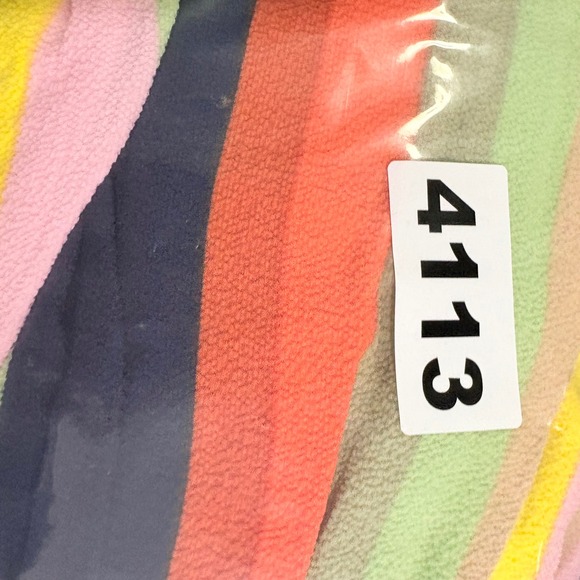 MODCLOTH Colorful Striped Halter Neck Midi Dress Women Size Medium Anthropologie - Picture 11 of 11